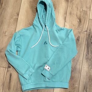 Le Coq Sportif Aqua Hoodie, Paris 2024 Olympics Sz S